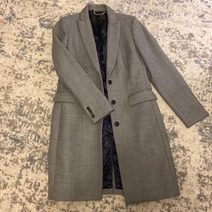 J.CREW parke Italian wool topcoat